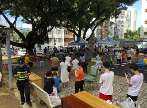 |确诊港籍货车司机居留小区已连夜开展核酸检测 40余户居民隔离观察！