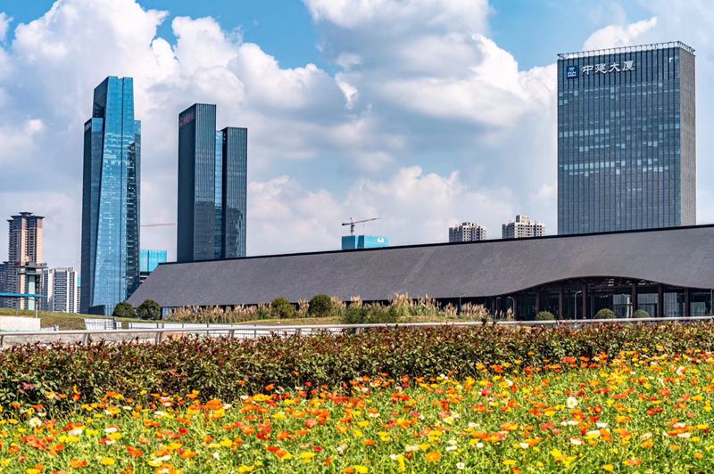 天府川蜀特色+成都元素 天府国际会议中心配套功能提升工程开工