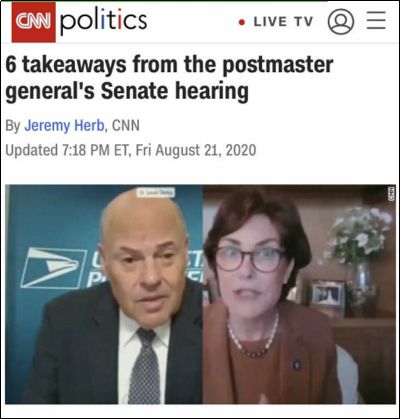 听证会|北美观察丨你究竟怎么搞砸的？！关乎大选，美参众两院问责邮政局长