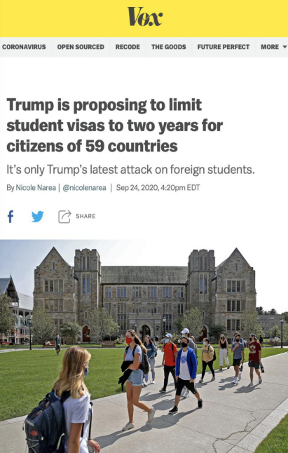 签证|疫情下的美国校园： 留学生锐减 财政受损 签证新政再来一波暴击