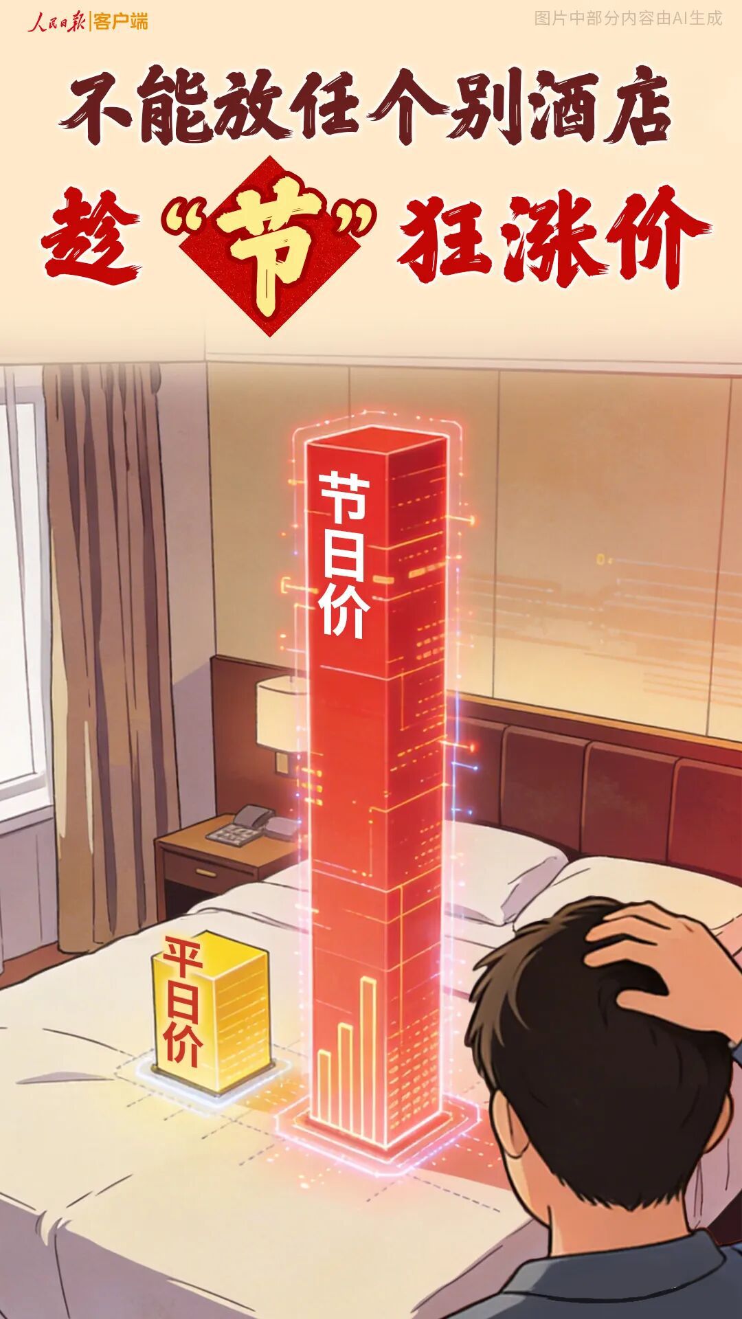 不能放任个别酒店趁“节”狂涨价-第1张图片-奈飞网