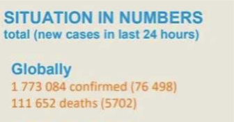 【疫情】今天全球疫情数据出现“乌龙”！霍普金斯大学数据为何常比世卫组织高