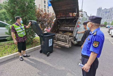 垃圾分类|全闭环管理！开展社区垃圾分类观摩