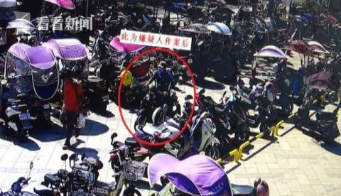 关键|偷车贼“全副武装”难辨认 一个关键细节出卖他