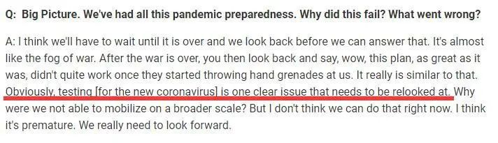 『特朗普』白宫疫情专家爆料：特朗普对中国的指责不符合事实，但我拦不住