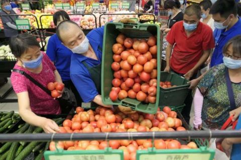 蔬菜看北京 | 京客隆日均供货量为平日2-3倍 承诺10种蔬菜一个月内不涨价