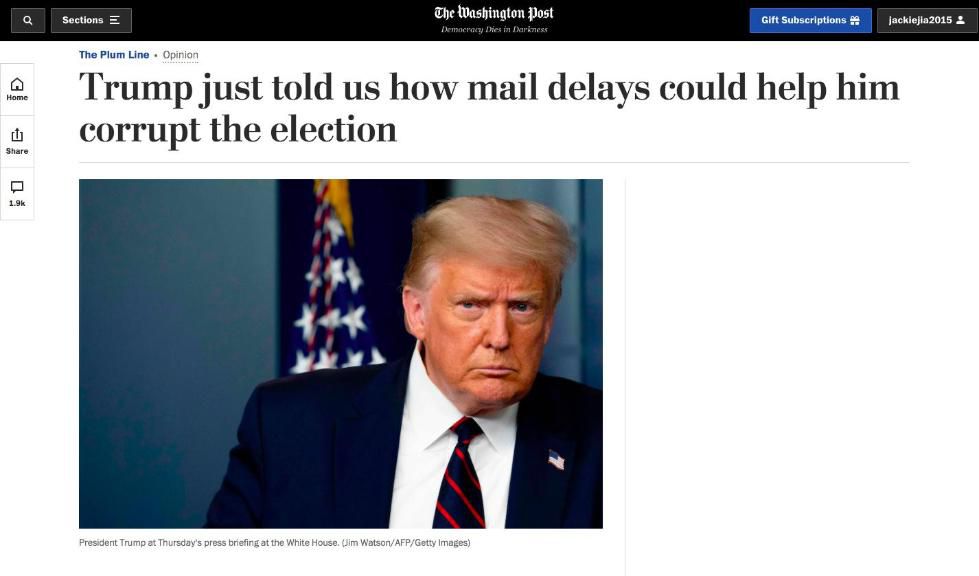 特朗普|美国新冠肺炎病亡人数超15万 特朗普想要推迟总统大选