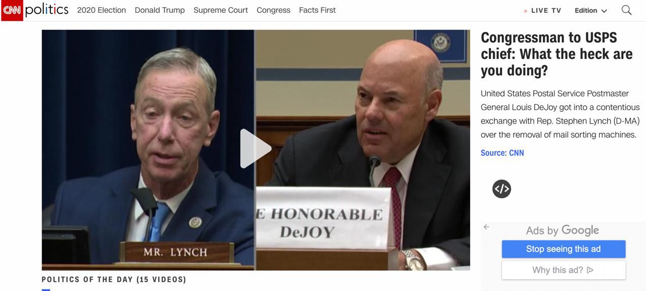 听证会|北美观察丨你究竟怎么搞砸的？！关乎大选，美参众两院问责邮政局长