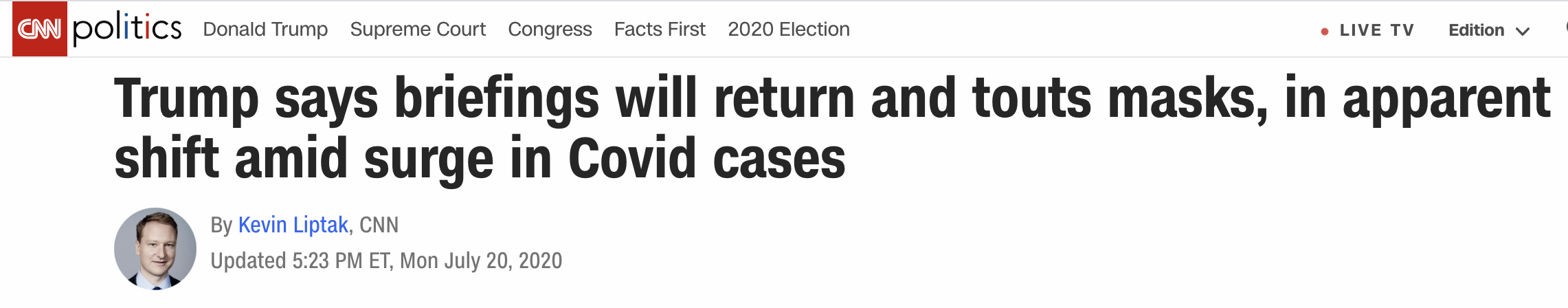 疫情|美因严峻疫情欲重开简报会 美媒：四月时种下的因果