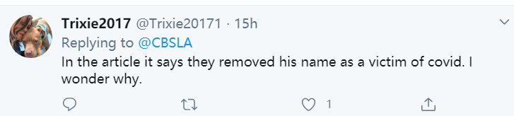 死亡名单■疑点重重：美国最年轻死亡病例被移出“死亡名单”