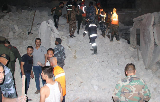 叙利亚危机|叙利亚北部阿勒颇市区一民宅倒塌 至少3人死亡