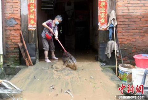 暴雨|福建暴雨：邵武市城区多处发生严重内涝