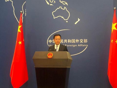 |赵立坚：美国以莫须有借口抓捕中国企业高管 连一个弱女子都不放过