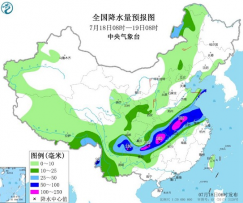 广西强降雨|长江流域强降雨周末不停歇 8省区高温持续